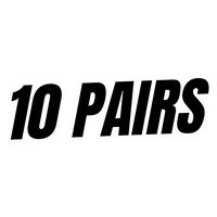 Pack 10 Pairs (6+4 Free)