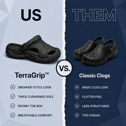 Sootheez Men’s TerraGrip™ All-Terrain Comfort Sandals