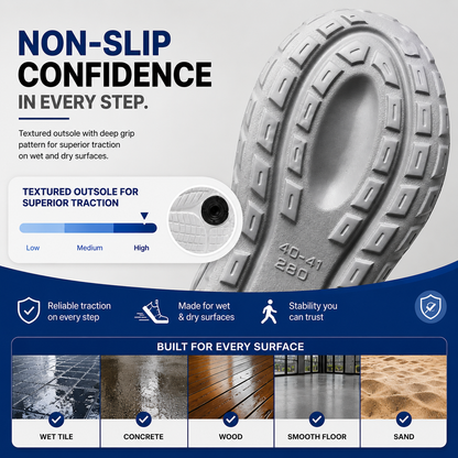 Sootheez Men’s TerraGrip™ All-Terrain Comfort Sandals