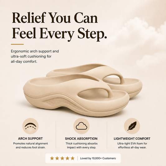 Sootheez Premium Arch Support Flip Flops